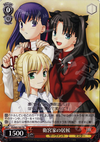 TD 衛宮家の居候 | 買取 | Fate/stay night | ヴァイスシュヴァルツ