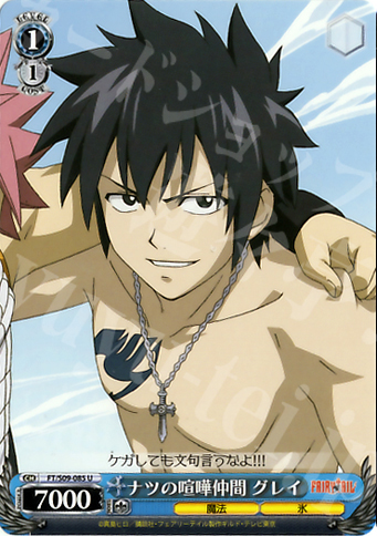 U ナツの喧嘩仲間 グレイ | 販売 | FAIRY TAIL | ヴァイスシュヴァルツ