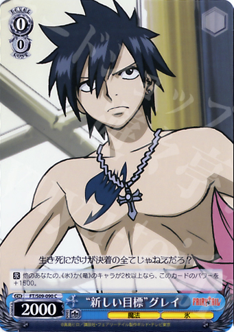 C “新しい目標”グレイ | 販売 | FAIRY TAIL | ヴァイスシュヴァルツ