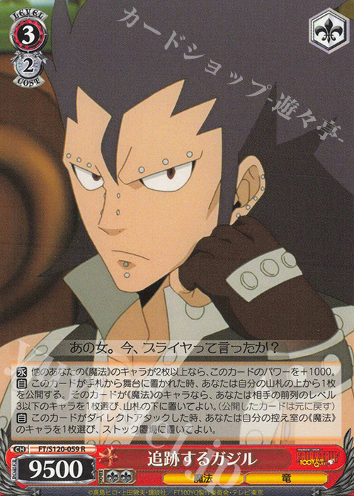 R 追跡するガジル | 販売 | FAIRY TAIL 100年クエスト | ヴァイスシュヴァルツ