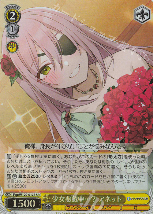 SR 少女悪戯中…？ アネット | 販売 | 富士見ファンタジア文庫 Vol.2 | ヴァイスシュヴァルツ