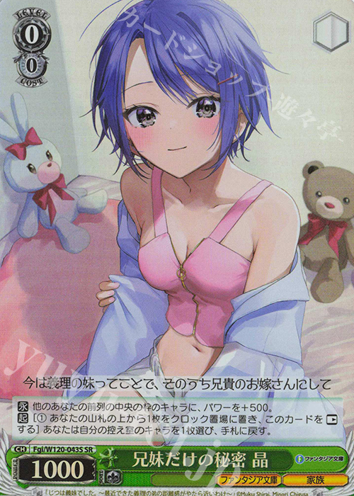 SR 兄妹だけの秘密 晶 | 販売 | 富士見ファンタジア文庫 Vol.2 | ヴァイスシュヴァルツ