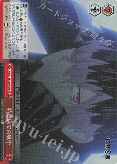 RRR 特等席での見学 | 販売 | 怪獣８号 | ヴァイスシュヴァルツ