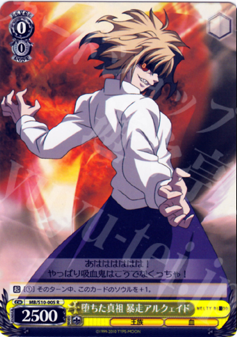 R 堕ちた真祖 暴走アルクェイド | 買取 | MELTY BLOOD | ヴァイスシュヴァルツ
