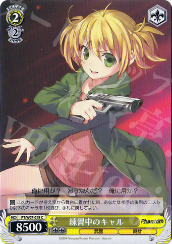 C 練習中のキャル | 販売 | Phantom | ヴァイスシュヴァルツ