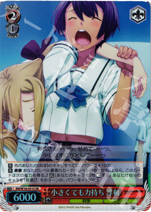 SR 小さくても力持ち 淳和 | 販売 | ロボティクス・ノーツ | ヴァイスシュヴァルツ