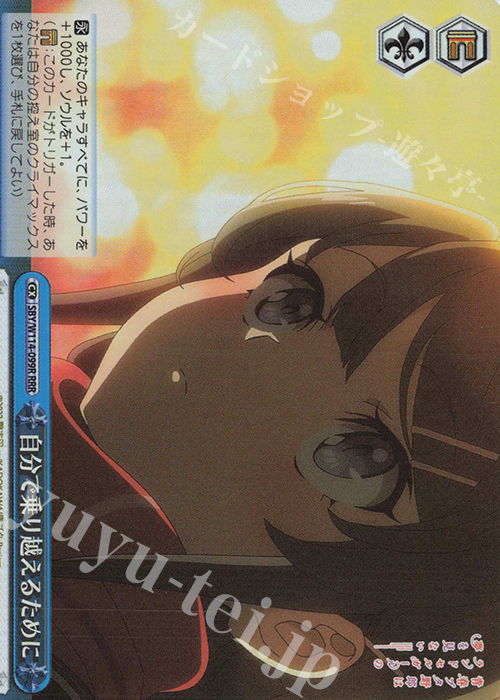 RRR 自分で乗り越えるために | 販売 | 『青春ブタ野郎』シリーズ | ヴァイスシュヴァルツ