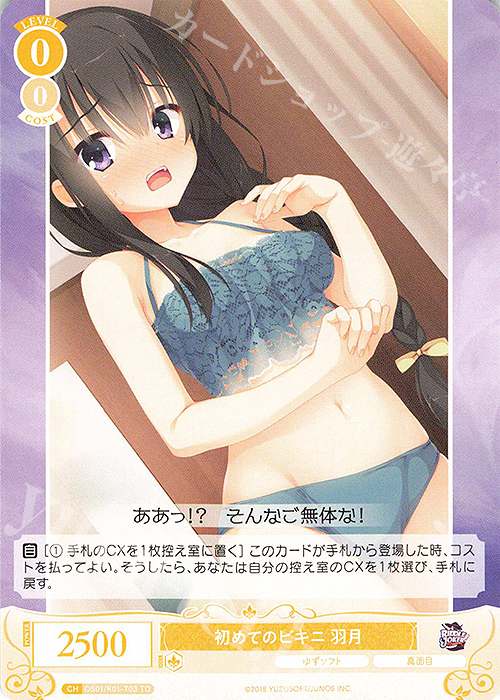 TD 初めてのビキニ 羽月 | 販売 | ゆずソフト | ヴァイスシュヴァルツロゼ