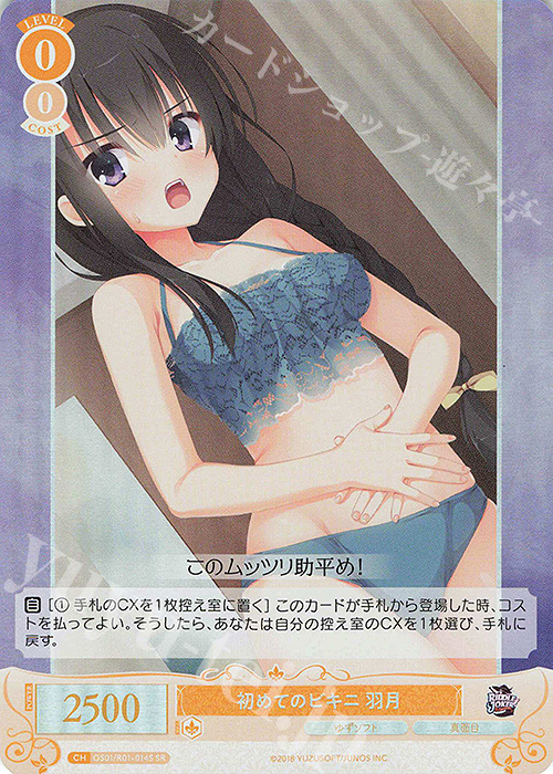 SR 初めてのビキニ 羽月 | 販売 | ゆずソフト | ヴァイスシュヴァルツロゼ