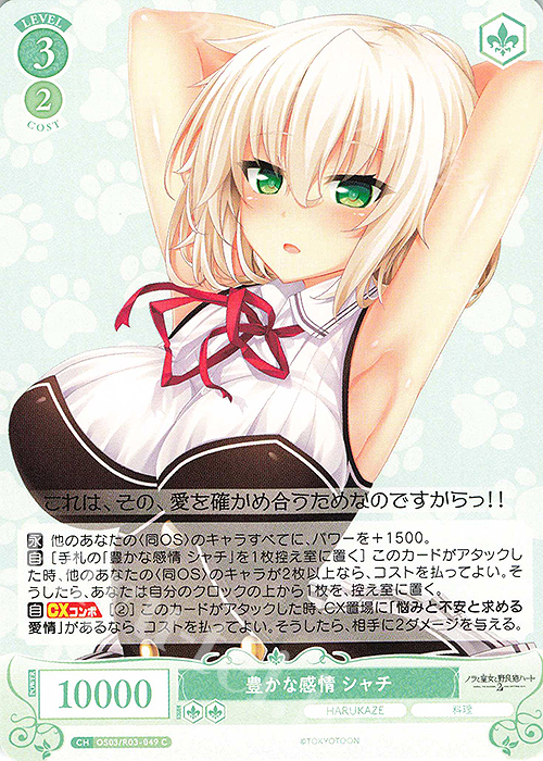 C 豊かな感情 シャチ | 販売 | HARUKAZE | ヴァイスシュヴァルツロゼ