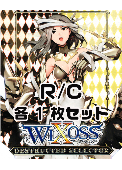 ディストラクテッドセレクター R/C各1枚セット