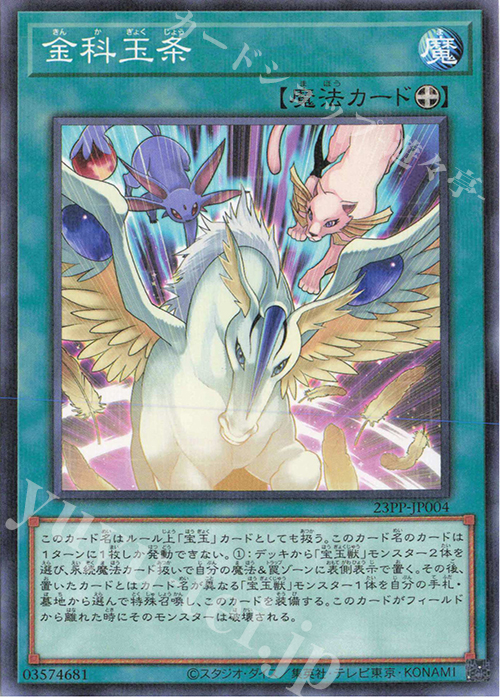 P-N 金科玉条 | 販売 | [23PP] PREMIUM PACK 2023 | 遊戯王 OCG