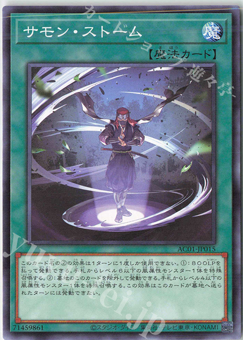 N サモン・ストーム | 販売 | [AC01] ANIMATION CHRONICLE 2021 | 遊戯王 OCG