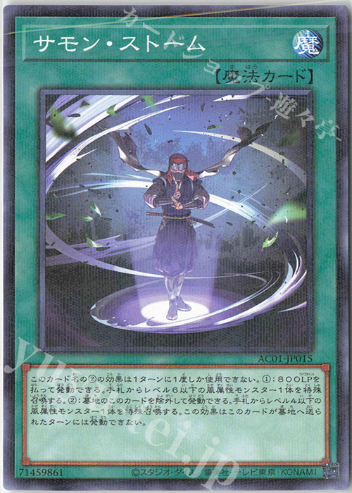 P-N サモン・ストーム | 販売 | [AC01] ANIMATION CHRONICLE 2021 | 遊戯王 OCG