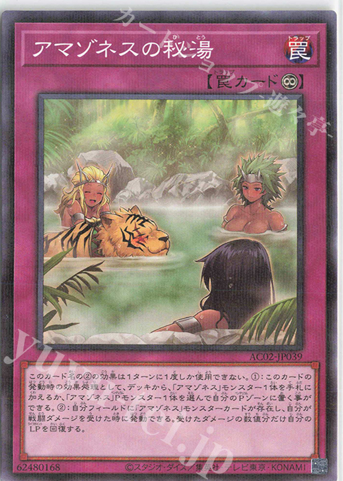 P-N アマゾネスの秘湯 | 販売 | [AC02] ANIMATION CHRONICLE 2022 | 遊戯王 OCG
