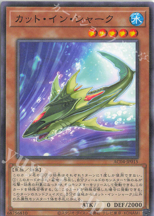 P-N カット・イン・シャーク | 販売 | [AC04] ANIMATION CHRONICLE 2024 | 遊戯王 OCG