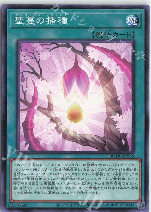 N 聖蔓の播種 | 販売 | [BODE] BURST OF DESTINY | 遊戯王 OCG