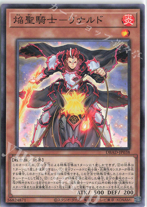 遊戯王【焔聖騎士】デッキ スリーブ付 - メルカリ