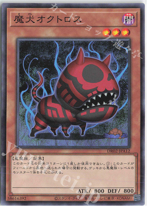 N 魔犬オクトロス | 販売 | [DR02] デュエルロワイヤル デッキセットEX ROUND2 | 遊戯王 OCG