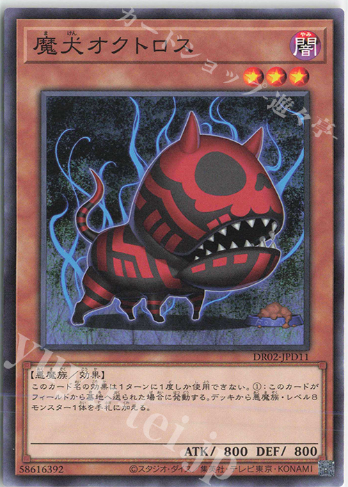 N 魔犬オクトロス | 販売 | [DR02] デュエルロワイヤル デッキセットEX ROUND2 | 遊戯王 OCG