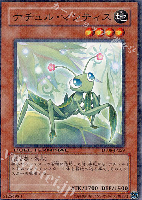 N ナチュル・マンティス | 販売 | [DT08] トリシューラの鼓動！！ | 遊戯王 OCG