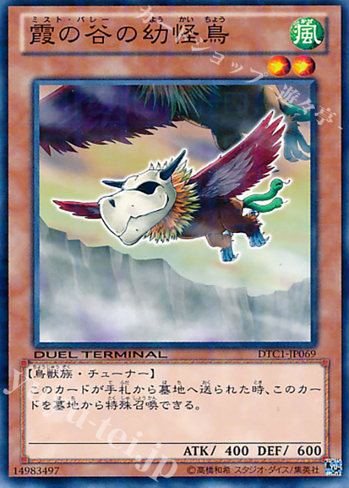 N 霞の谷の幼怪鳥 | 販売 | [DTC1] クロニクルI 覚醒の章 | 遊戯王 OCG