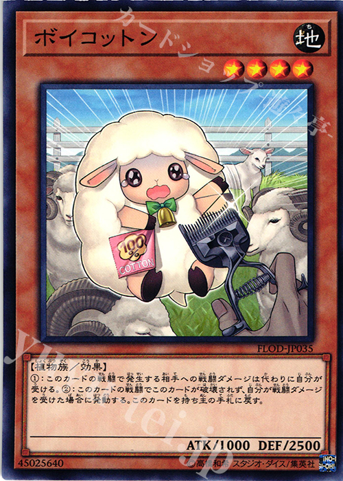 NR ボイコットン | 販売 | [FLOD] FLAMES OF DESTRUCTION | 遊戯王 OCG