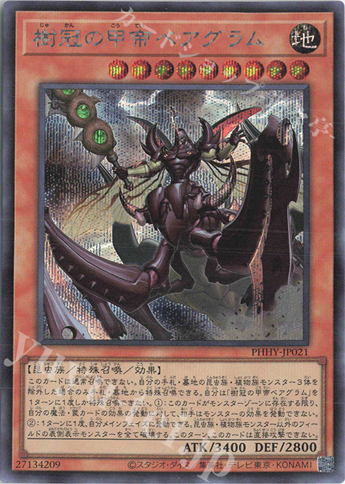 SE 樹冠の甲帝ベアグラム | 販売 | [PHHY] PHOTON HYPERNOVA | 遊戯王 OCG