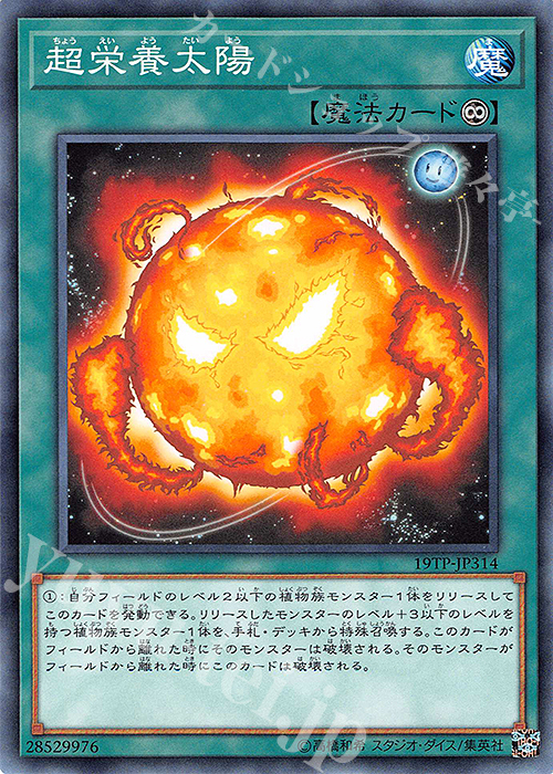N 超栄養太陽 | 販売 | 大会関連カード | 遊戯王 OCG