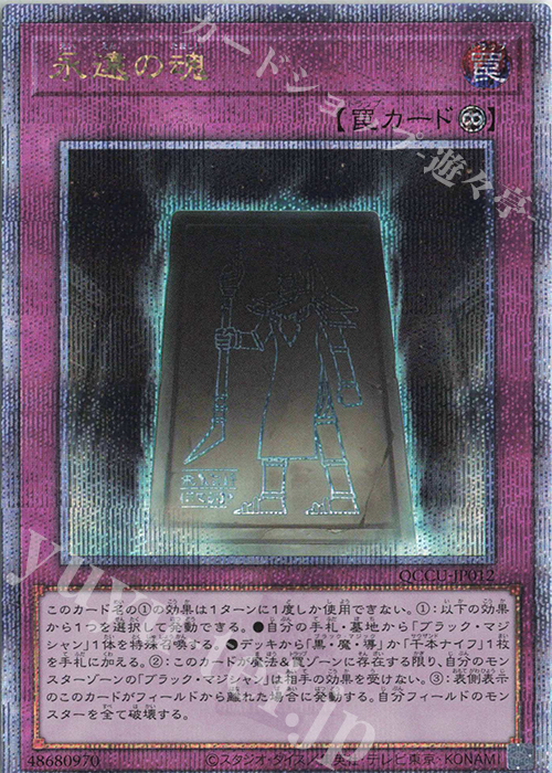 QCSE 永遠の魂 | 販売 | [QCCU] QUARTER CENTURY CHRONICLE side:UNITY | 遊戯王 OCG