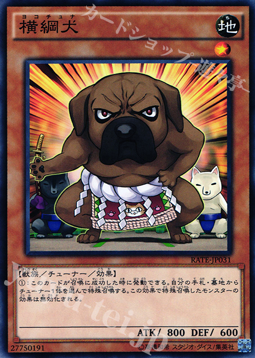 N 横綱犬 | 販売 | [RATE] レイジング・テンペスト | 遊戯王 OCG