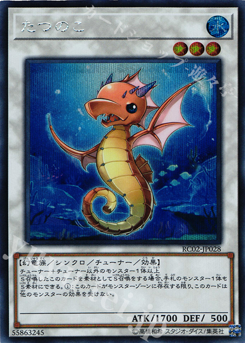 SE たつのこ | 販売 | [RC02] RARITY COLLECTION -20th ANNIVERSARY EDITION- | 遊戯王 OCG