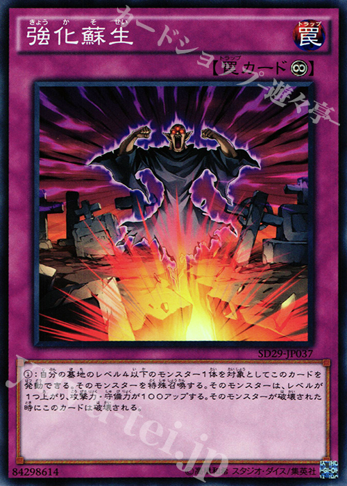 N 強化蘇生 | 販売 | [SD29] STRUCTURE DECK -マスター・オブ・ペンデュラム- | 遊戯王 OCG