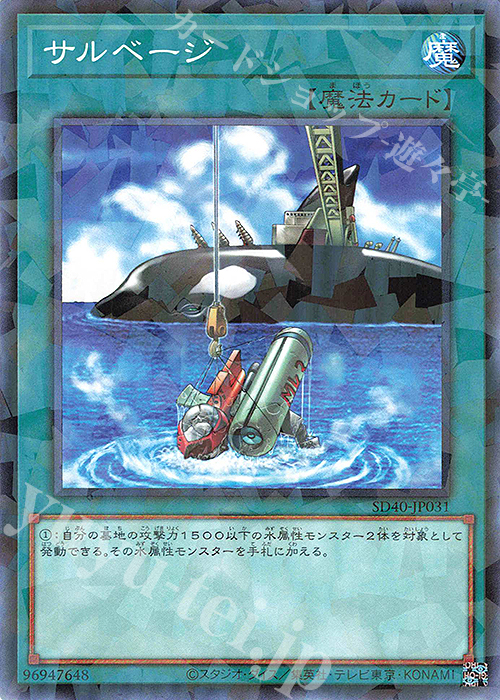 P-N サルベージ | 販売 | [SD40] STRUCTURE DECK -凍獄の氷結界- | 遊戯王 OCG