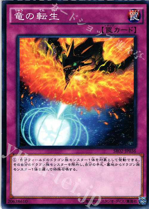 N 竜の転生 | 販売 | [SR02] STRUCTURE DECK R -巨神竜復活- | 遊戯王 OCG