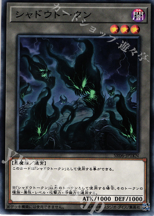 N シャドウトークン | 販売 | [SR06] STRUCTURE DECK R -闇黒の呪縛- | 遊戯王 OCG