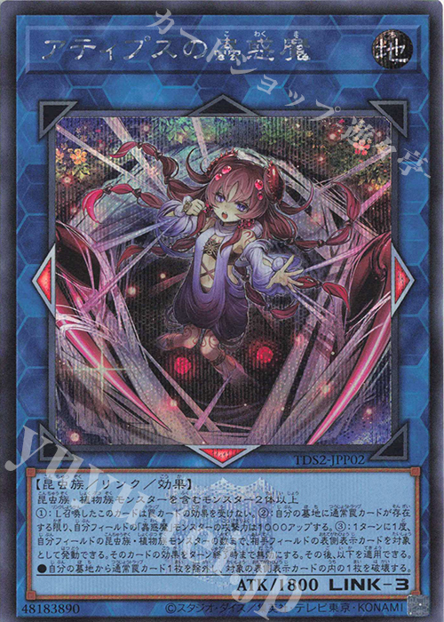 SE アティプスの蟲惑魔 | 販売 | [TDS2] STRUCTURE DECK 蟲惑魔の森