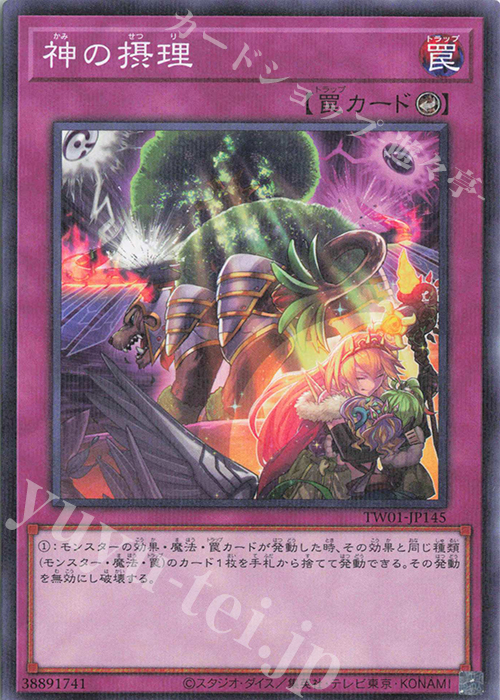 P-N 神の摂理 | 販売 | [TW01] TERMINAL WORLD | 遊戯王 OCG