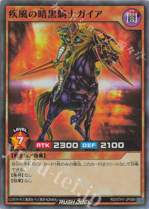 SR 疾風の暗黒騎士ガイア 販売 | [5TH1] 5th ANNIVERSARY PACK