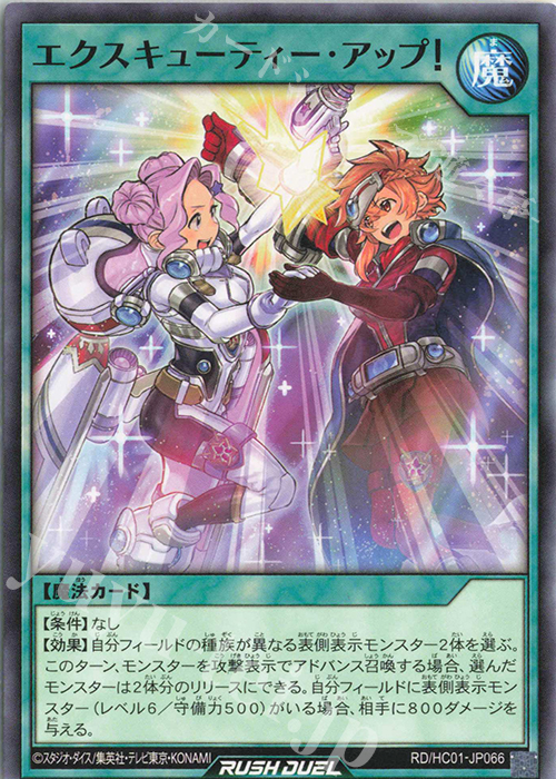 N エクスキューティー・アップ! | 販売 | [HC01] ハイグレードコレクション | 遊戯王ラッシュデュエル