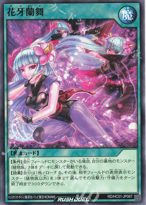 N 花牙蘭舞 | 販売 | [HC01] ハイグレードコレクション | 遊戯王ラッシュデュエル