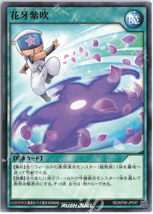 N 花牙紫吹 | 販売 | [KP08] デッキ改造パック 創造のマスターロード!! | 遊戯王ラッシュデュエル