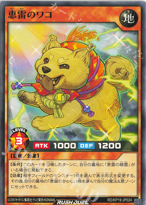 N 恵雷のワコ | 販売 | [KP19] 灼熱のサラマンデウス | 遊戯王ラッシュデュエル
