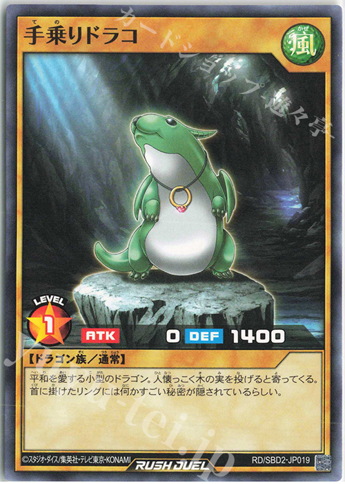 N 手乗りドラコ | 販売 | [SBD2] 最強バトルデッキ ルーク －ドラゴンズ・ドラゴンズ－ | 遊戯王ラッシュデュエル