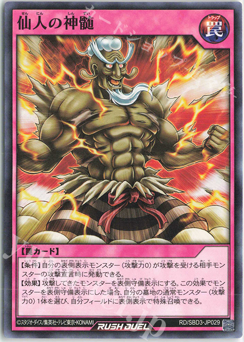 N 仙人の神髄 | 販売 | [SBD3] 最強バトルデッキ ガクト －魔将参陣－ | 遊戯王ラッシュデュエル